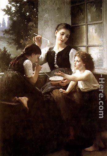 Elizabeth Jane Gardner Bouguereau Bubbles